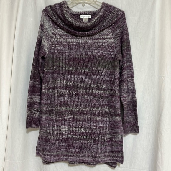 Christopher & banks cowl neck long sweater size medium - Picture 1 of 9